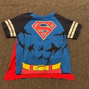 Superman T-Shirt with Detachable Cape